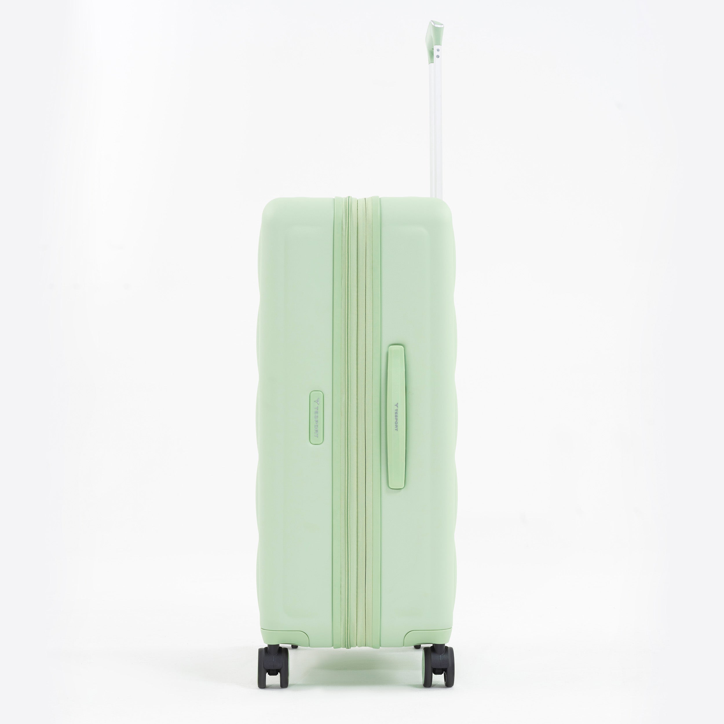 Tesport Cloud Large Check-In In Apple Green side view
