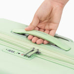 Tesport Cloud Large Check-In In Apple Green comfort handle