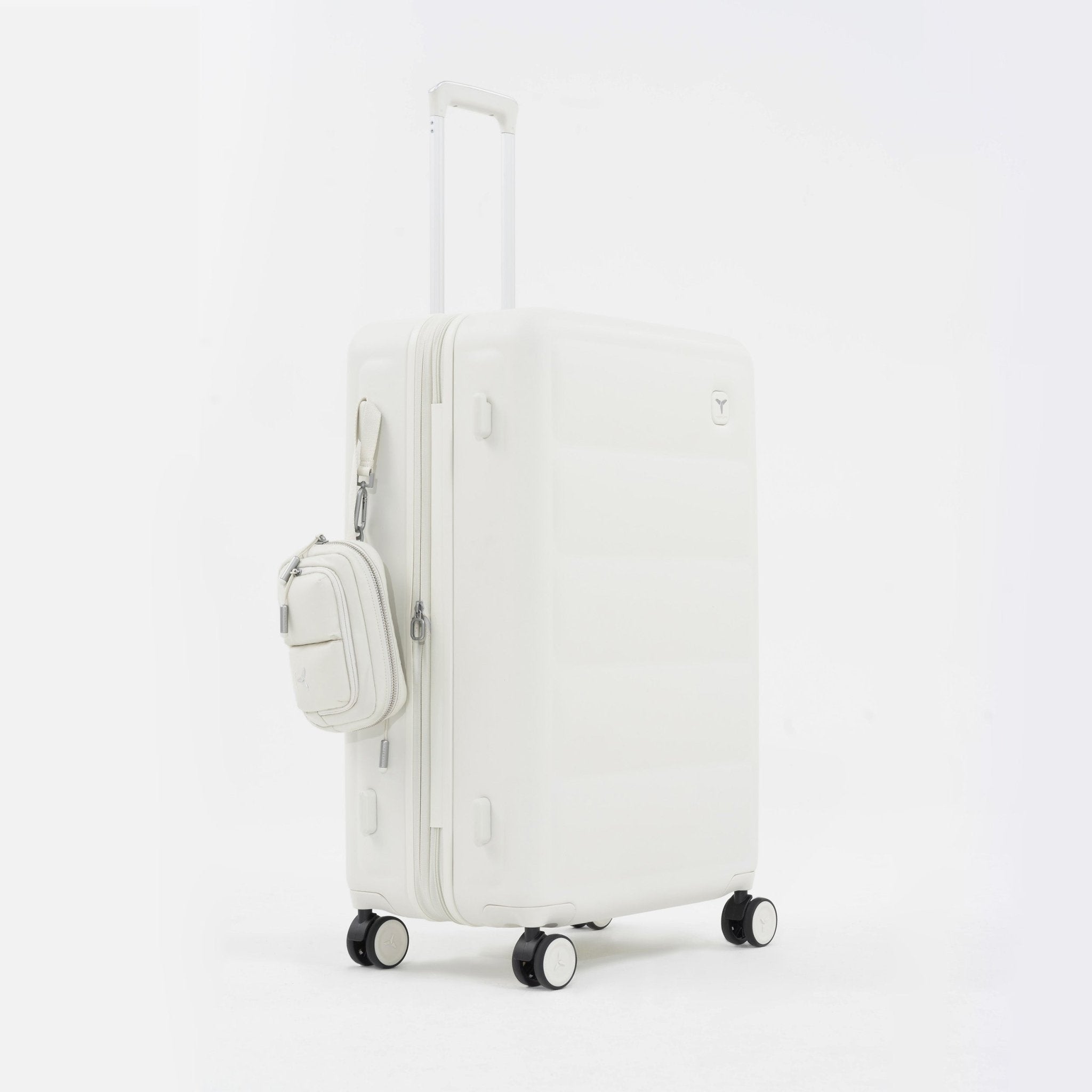 Tesport Cloud Large Check-In In White with accessories