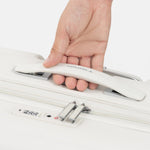 Tesport Cloud Large Check-In In White comfort handle