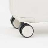 Tesport Cloud Large Check-In In White 360 wheels