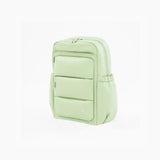Tesport Cloud Medium Backpack in Apple Green angled view