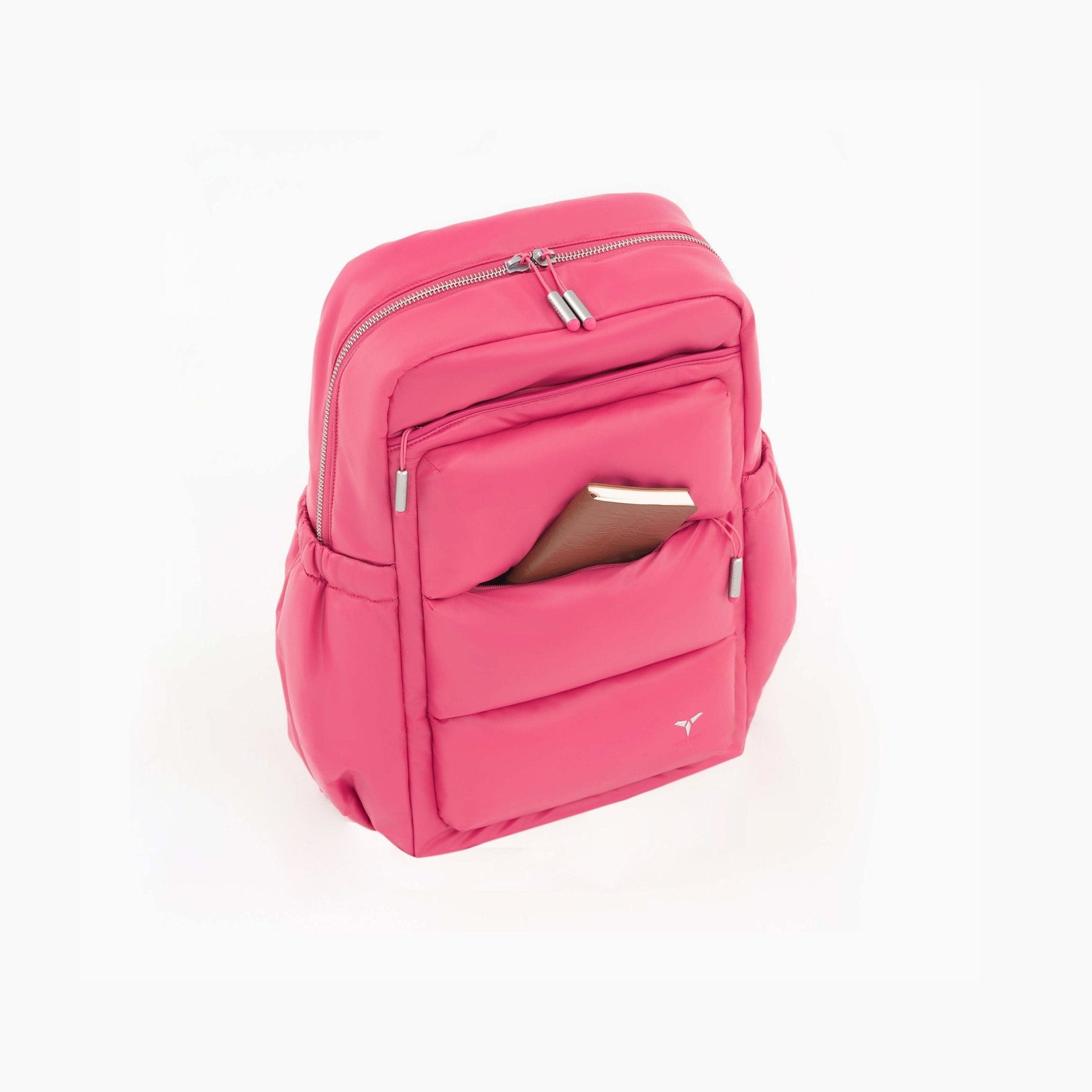 Tesport Cloud Medium Backpack in Pink book storage
