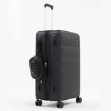 Tesport Cloud Medium Check-In In Black with accessories