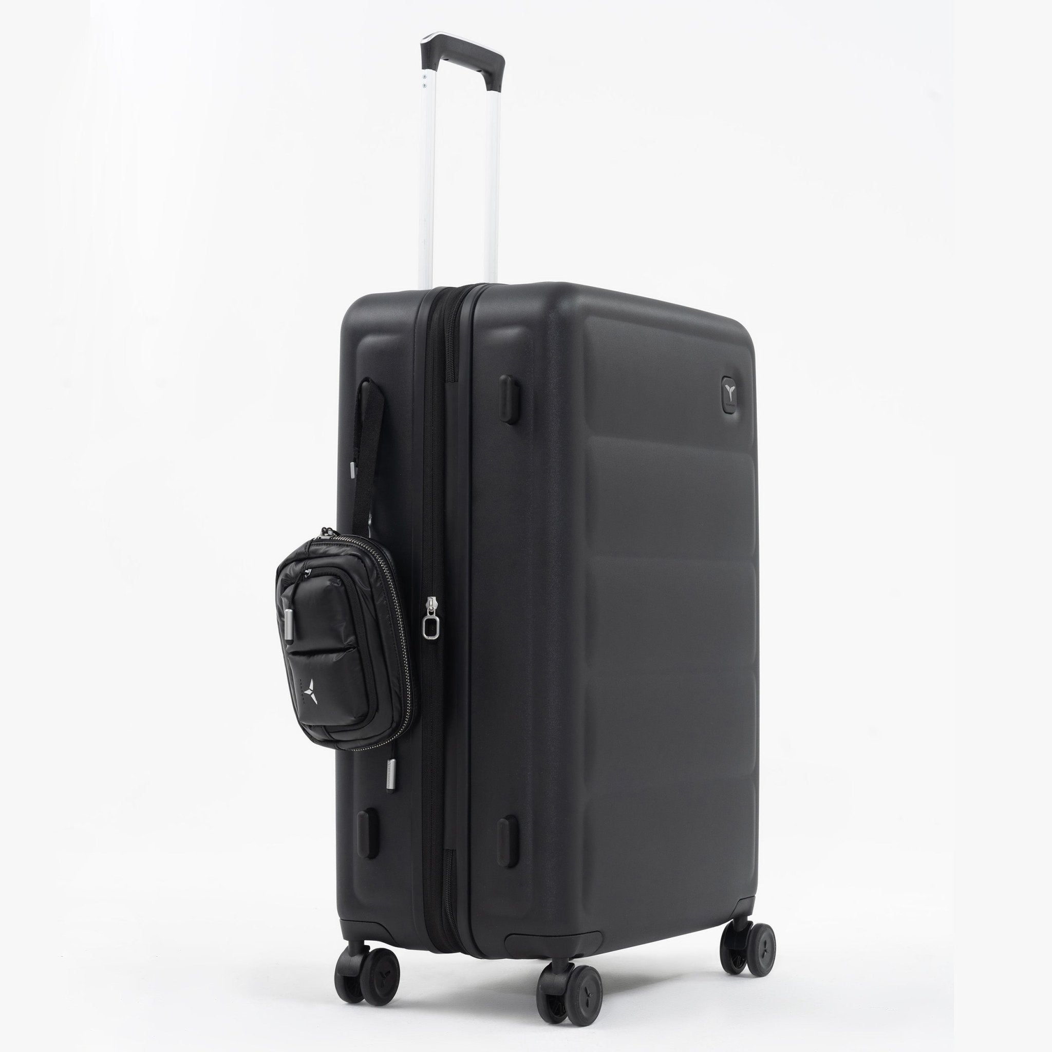 Tesport Cloud Medium Check-In In Black with accessories