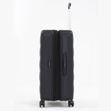 Tesport Cloud Medium Check-In In Black side flex view