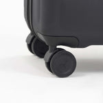 Tesport Cloud Medium Check-In In Black 360 wheel shot