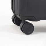 Tesport Cloud Medium Check-In In Black 360 wheel shot