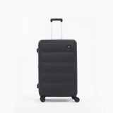 Tesport Cloud Medium Check-In In Black front view