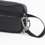 Tesport Cloud Mini Pouch in Black wrist wrap detail