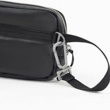 Tesport Cloud Mini Pouch in Black wrist wrap detail