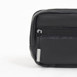 Tesport Cloud Mini Pouch in Black zipper detail
