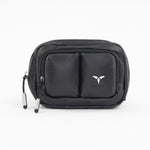 Tesport Cloud Mini Pouch in Black front view