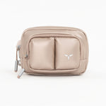 Tesport Cloud Mini Pouch in Champagne front view