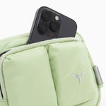 Tesport Cloud Mini Pouch in Apple Green phone storage
