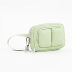 Tesport Cloud Mini Pouch in Apple Green angled view