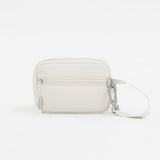 Tesport Cloud Mini Pouch in White back view