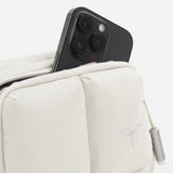 Tesport Cloud Mini Pouch in White phone holder