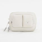 Tesport Cloud Mini Pouch in White front view