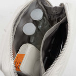 Tesport Cloud Mini Pouch in White interior storage