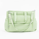 Tesport Cloud Tote in Apple Green front view
