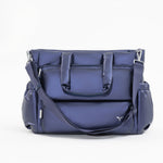 Tesport Cloud Tote in Navy front view