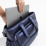 Tesport Cloud Tote in Navy laptop storage